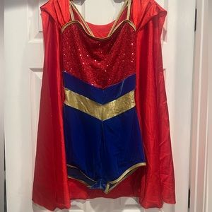 Handmade super woman costume